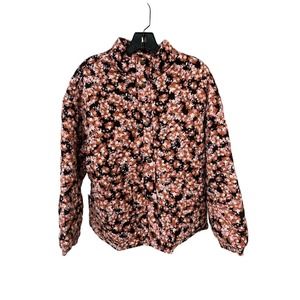 Social Standard Sanctuary Womens Floral Quilted Twill Jacket Sz XL MSRP $149 NWT